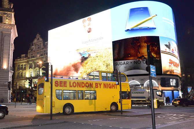 London by Night Sightseeing Tour - Open Top Bus - The Sum Up