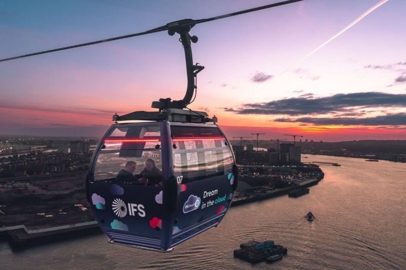 London Cable Car Ticket - The ride, step by step
