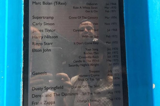 London Calling: Private Rock N' Roll 4-Hour Tour in a Black Cab - Tour Details