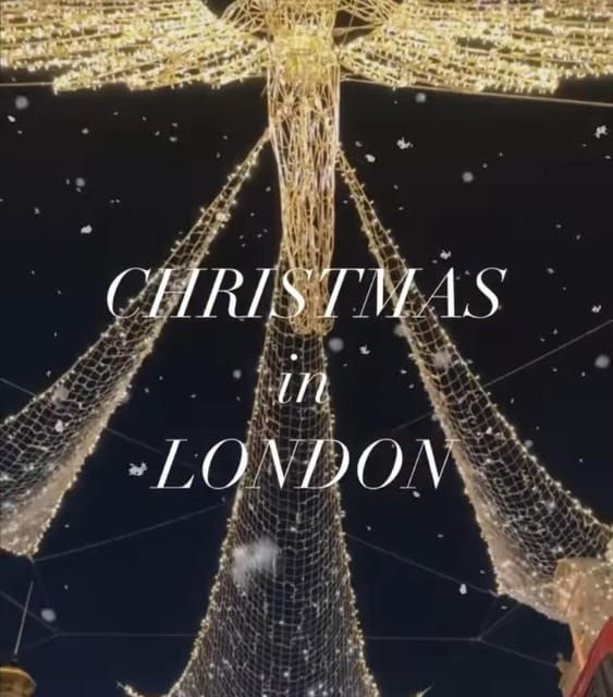 London: Christmas Lights Guided Walking Tour - Guided Tour Details