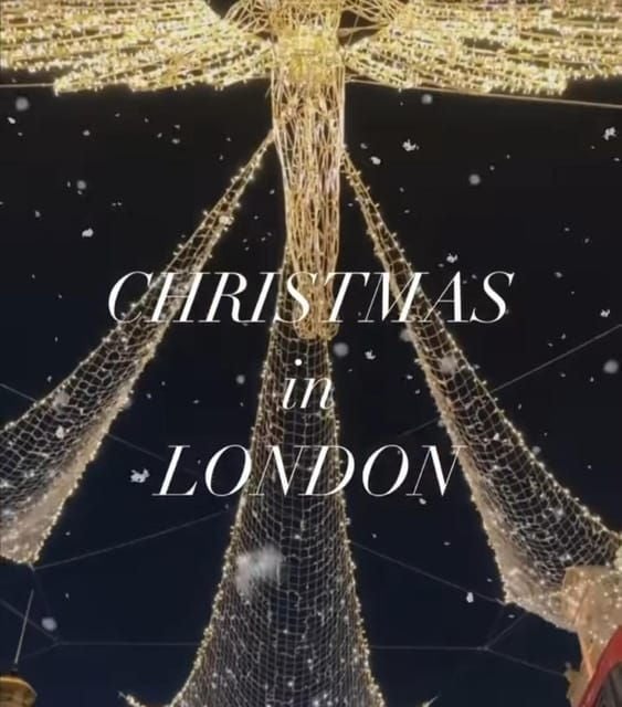 London: Christmas Lights Guided Walking Tour - Tour Itinerary