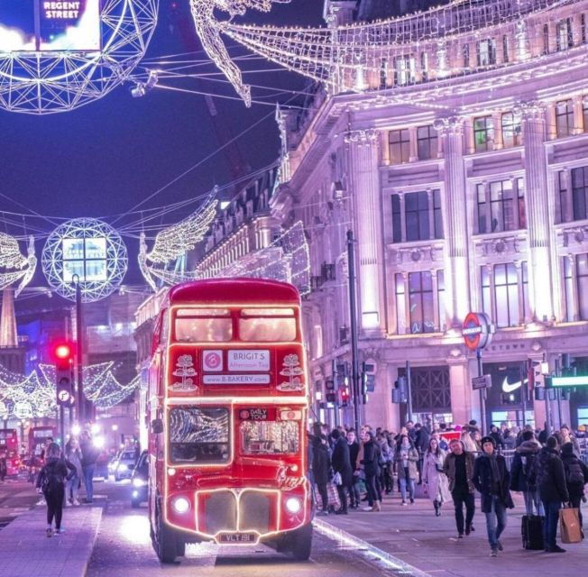 London: Christmas Lights Guided Walking Tour - Highlights of the Tour