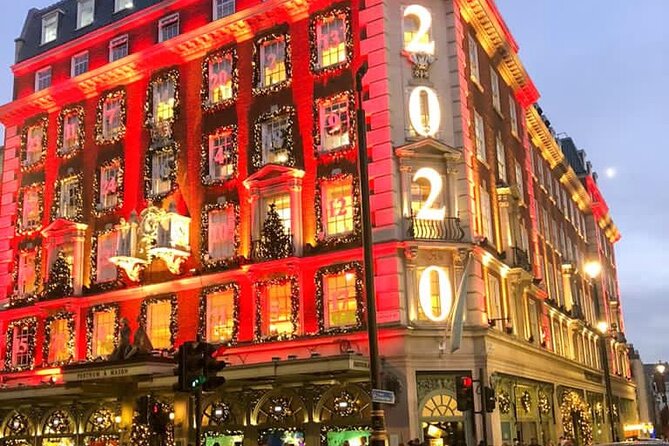 London Christmas Lights Private Car Tour - Start Times and Meeting