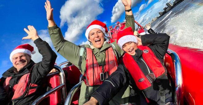 London: Christmas Speed Boat Tour of the River Thames - Full Description