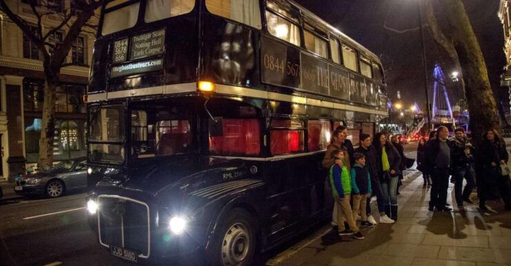 London: Comedy Horror Ghost Tour on a Bus - Activity Details