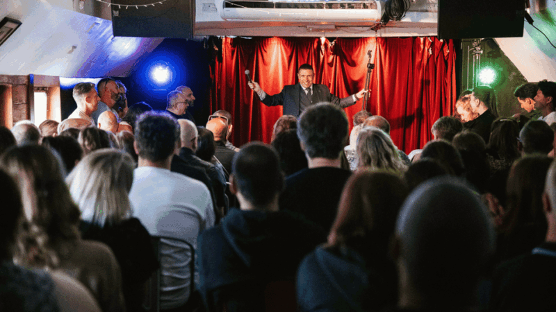 London: Dark Comedy on Iconic Battersea Barge - The Comedy: What You Can Expect