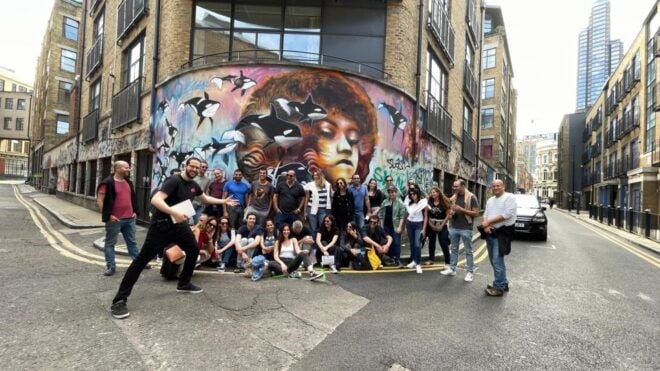 London: East End International Food Tour & Street Art - Meeting Point