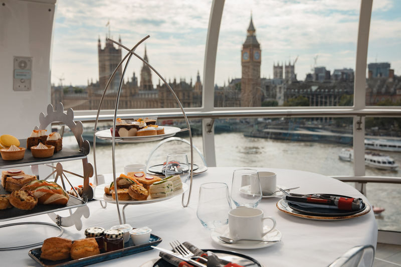 London Eye Afternoon Tea Experience - Tea with a view of the Thames