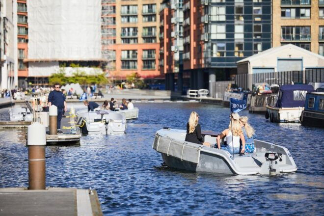 London: GoBoat Rental for Regent's Canal & Paddington Basin - Full Description of GoBoat Rental