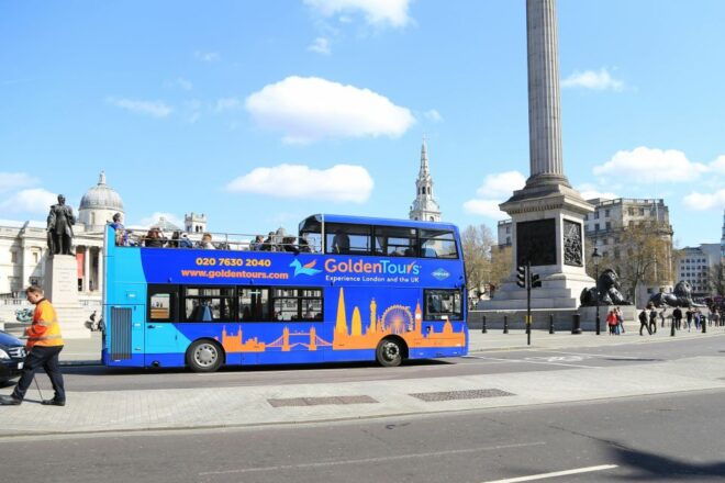 London: Golden Tours Open-Top Hop-on Hop-off Sightseeing Bus - Bundle Option