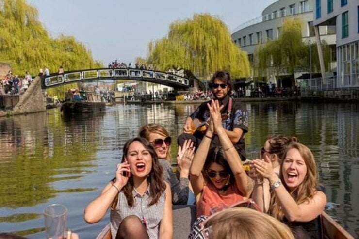 London: Guided Regents Canal Musical Punting Tour - Experience Highlights