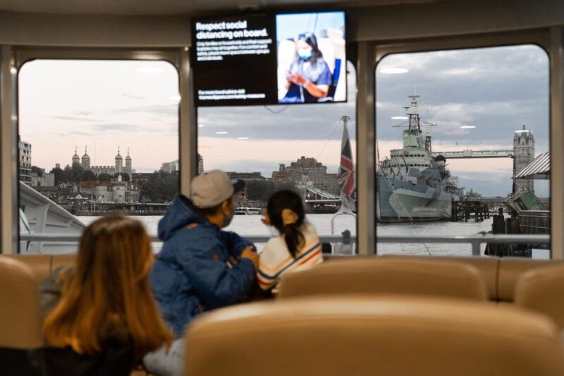 London: Hop-On Hop-Off 2-Day River Thames Sightseeing Pass - Inside the Experience: What to Expect