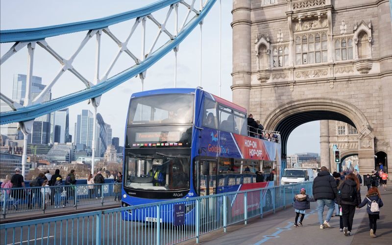 London Hop-On Hop-Off Bus by Golden Tours - The Thames cruise adds a view from the water