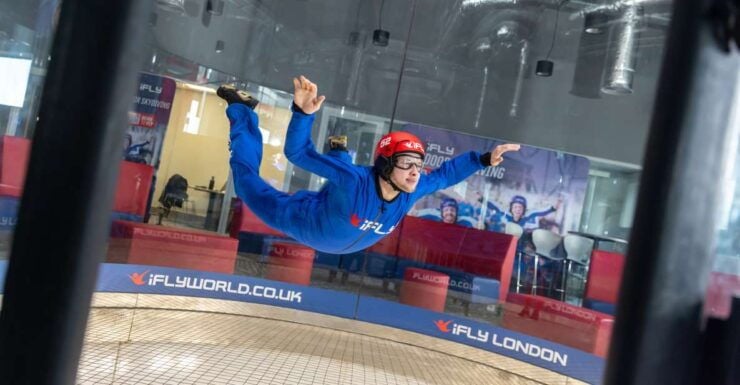 London: Ifly Indoor Skydiving at the O2 Entrance Ticket - Ticket Details