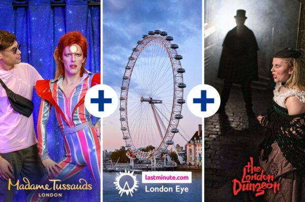 London: London Dungeon, London Eye, & Madame Tussauds Combo - Common Questions
