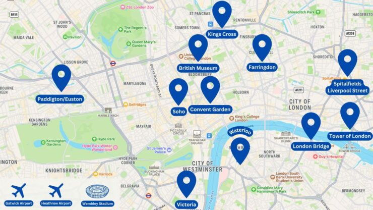 London: Luggage Storage - Locations and Availability