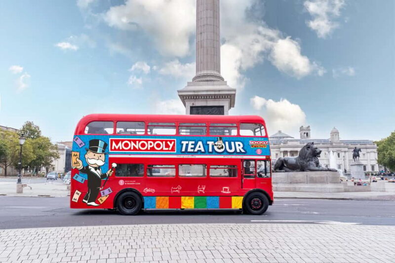 London: MONOPOLY Afternoon Tea Tour Bus - An In-Depth Look at the Monopoly Afternoon Tea Tour