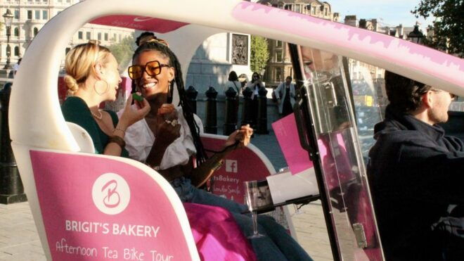 London: Pedicab Bike Tour With Afternoon Tea - Tour Description