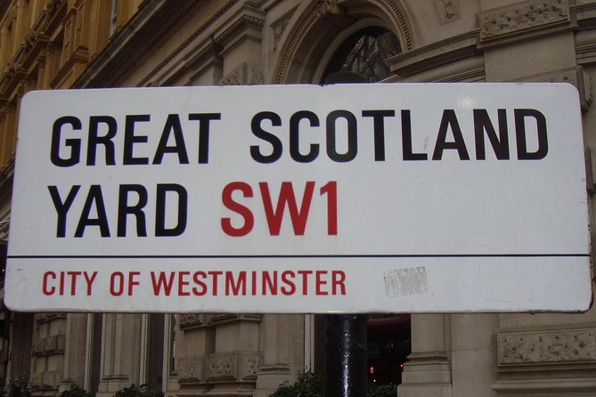 London Police and Crime Walking Tour - Meeting and Pickup Information