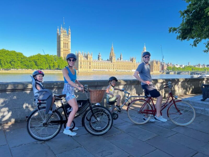 London: Private Family Guided Bike Tour with Childseats - Good To Know