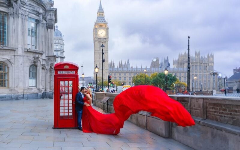 London: Private Flying-dress Photoshoot @jonadress - The Itinerary in Detail