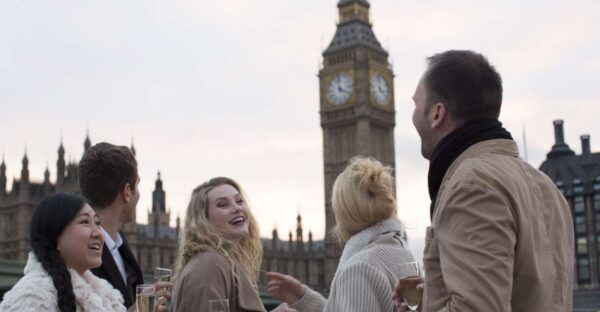 London: River Thames Evening Cruise With Bubbly and Canapés - Inclusions and Additional Drink Options