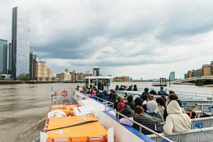 London: River Thames Hop-On Hop-Off Sightseeing Cruise - All-Weather Boats With Panoramic Vision