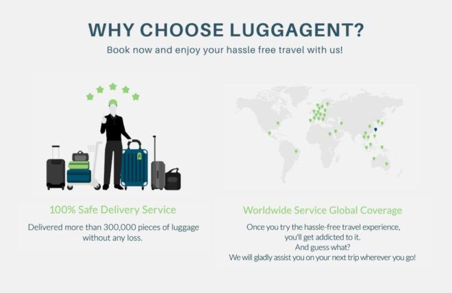 London Same Day Luggage Delivery To/From Airport - Included Services