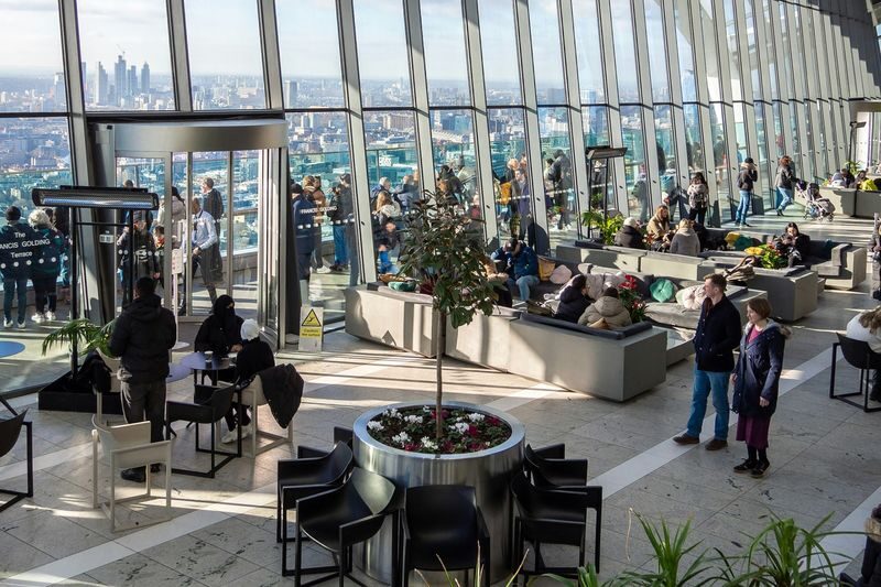 London: Sky Garden Early Access Ticket & Breakfast Treat - The views, the balcony and the early hour