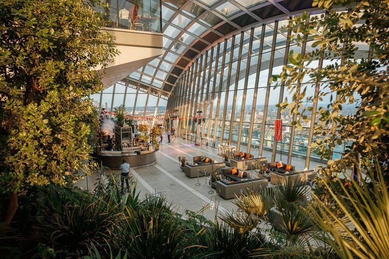 London: Sky Garden Music Night Ticket & Glass of Champagne - A night out above the City