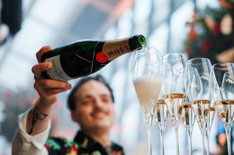 London: Sky Garden Music Night Ticket & Glass of Champagne - The gardens and the indoor view