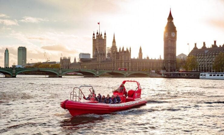 London: Thames Sunset Speedboat Experience With Drink - Cancellation Policy and Duration