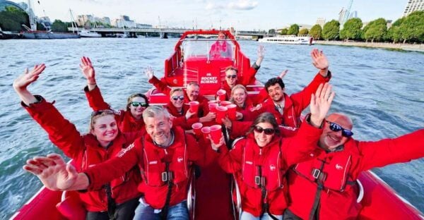 London: Thames Sunset Speedboat Experience With Drink - The Sum Up