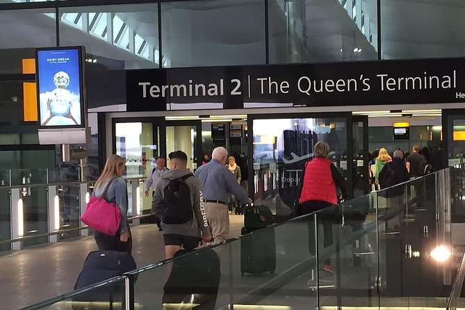 London to Heathrow Airport in a Private Minivan - Drop-off Points