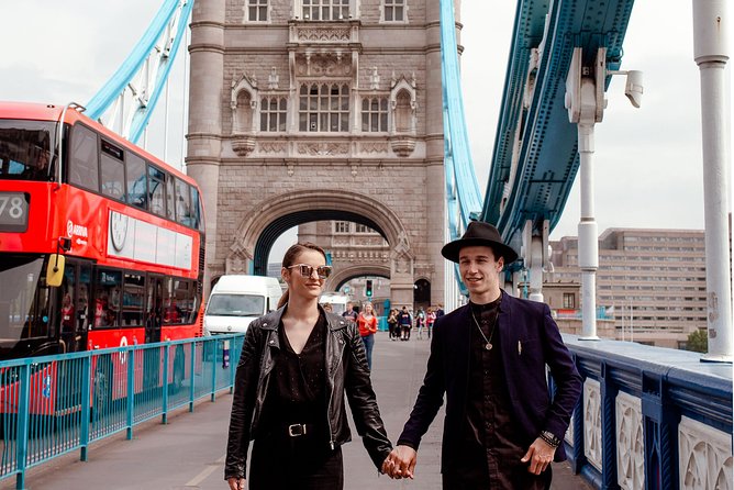 London Tower Bridge PRIVATE Professional Photoshoot - 120min - Duration and Inclusions
