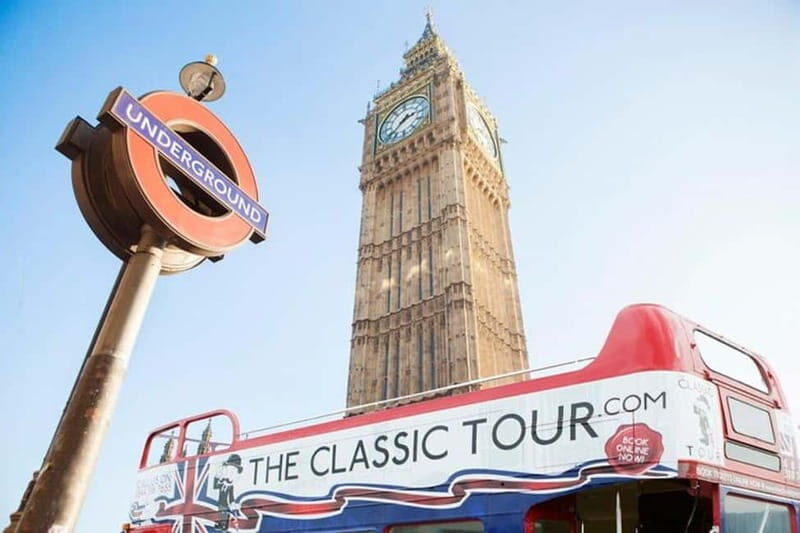 London Vintage Bus Tour: Live Comedy Sightseeing Show - Practical Details and Value