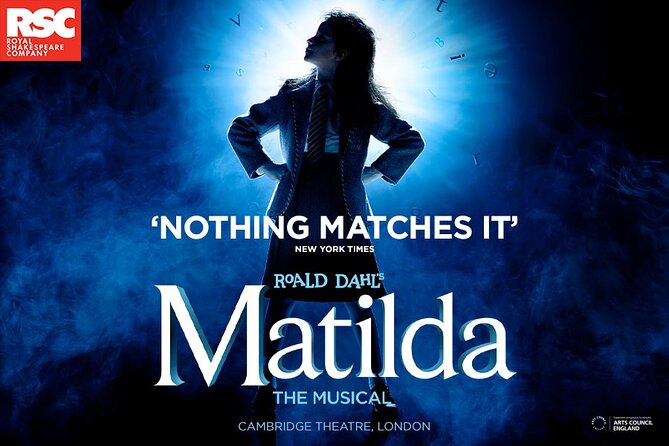 London West End Matilda Theater Show Ticket With Dinner Option - Meeting and Pickup