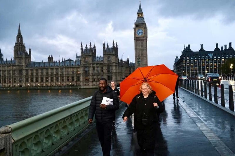 London Westminster Walking Tour: Homelessness Revisited - The Value of Supporting Unseen Tours