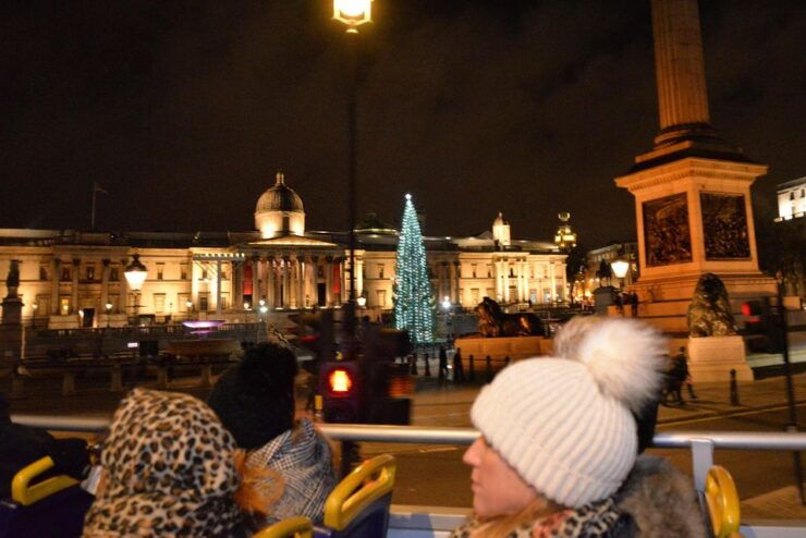London: Winter Lights Open-Top Bus Tour With Guide - Highlights of the Tour