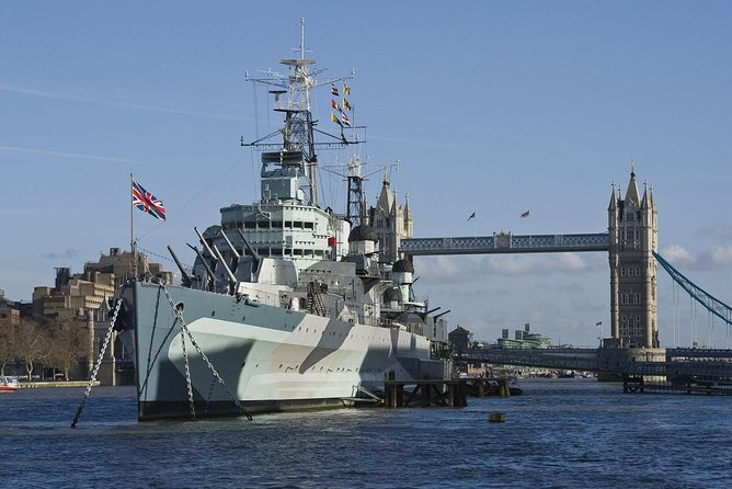 London WW2 Day Out Combi Tour : Churchill War Rooms & HMS Belfast - Inclusions