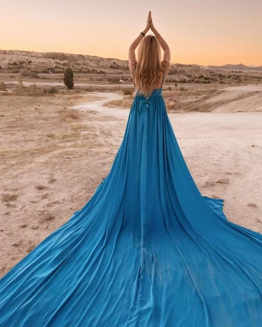 LONG FLYING DRESS FOR RENTAL CAPADOCIA - Delivery Process Explained
