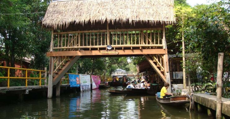 Longtail Boat Adventure to the Local Weekend Floating Market - Highlights of the Adventure