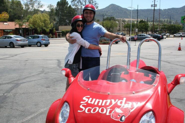 Los Angeles: 1-Hour Mini-Car Guided Adventure Ride YOU Drive - Experience Description