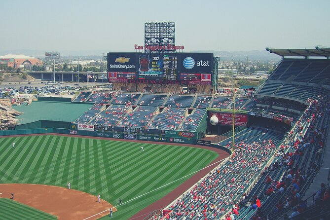 Los Angeles Angels Baseball Game at Angel Stadium - Seating Arrangements and Views