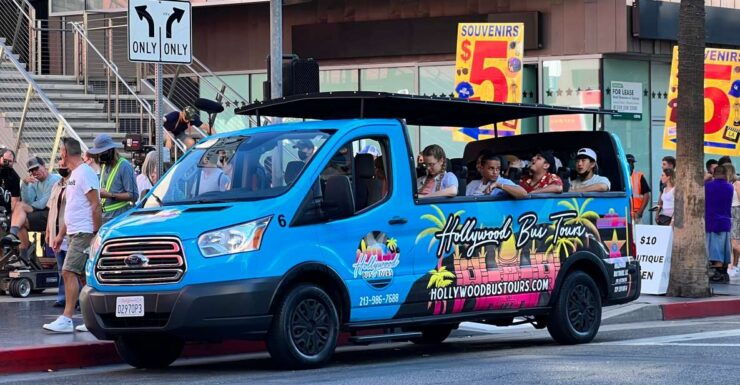 Los Angeles: Celebrity Homes and Hollywood Open-Air Bus Tour - Booking Information