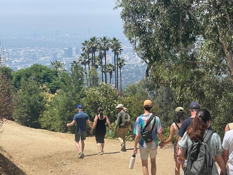 Los Angeles: Griffith Observatory Hike Walking Tour - The route from the Greek Theatre