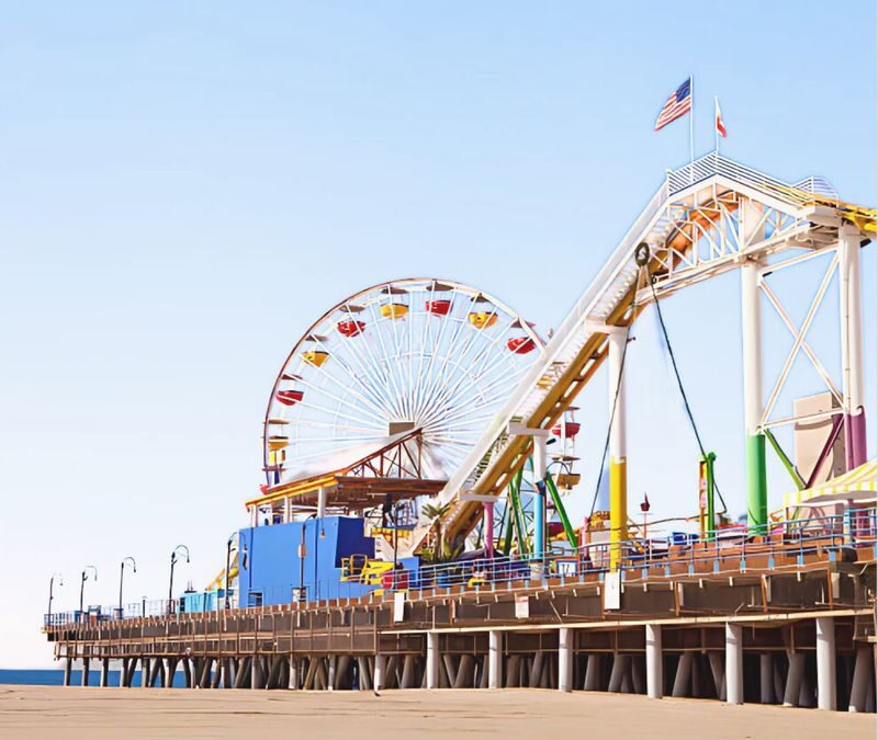Los Angeles Half-Day City & Beach Tour with Hotel Pickup - A Six-Hour Route Across a Very Spread-Out City