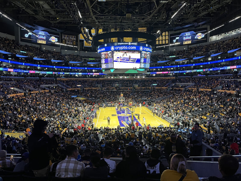 Los Angeles Lakers Basketball Game Ticket at Crypto.com Arena - The Lakers Show, Not Just the Score