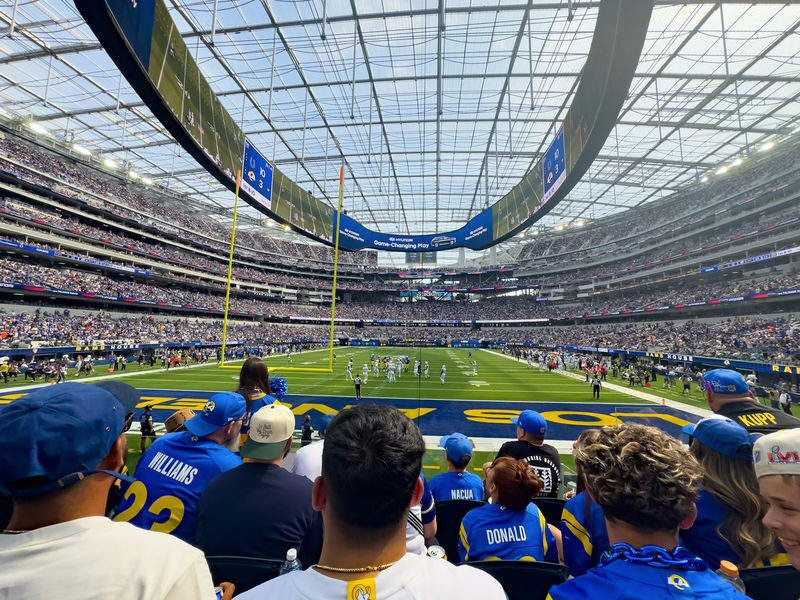 Los Angeles Rams Football Game at SoFi Stadium - The quick read