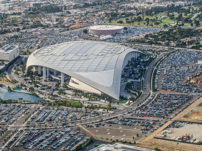 Los Angeles Rams Football Game at SoFi Stadium - From booking to the stadium gate